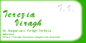 terezia viragh business card